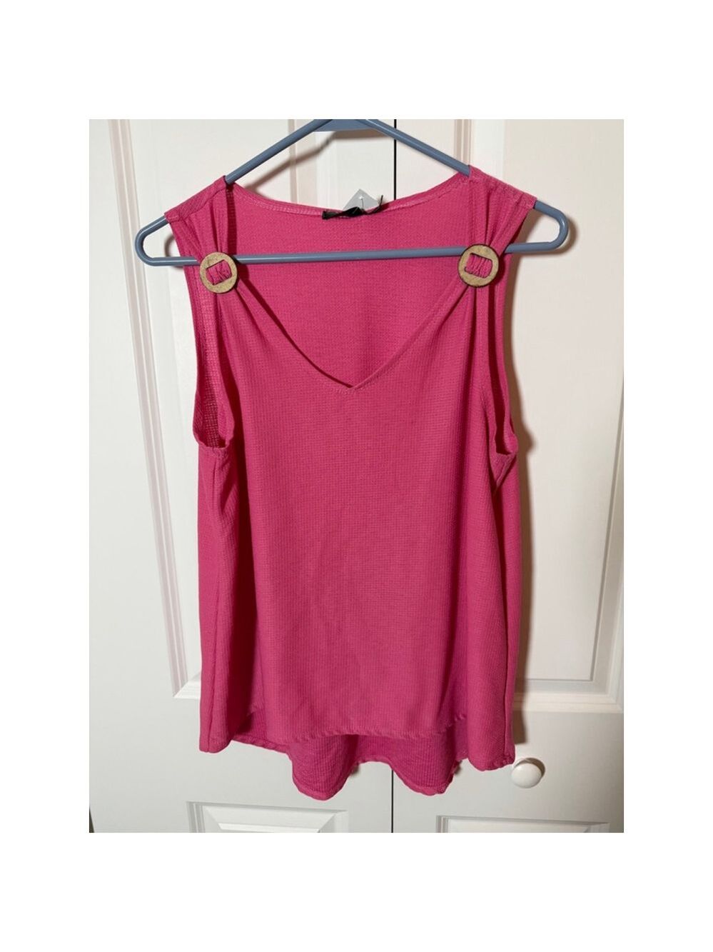 CURE. Pink Sleeveless Tank Top M